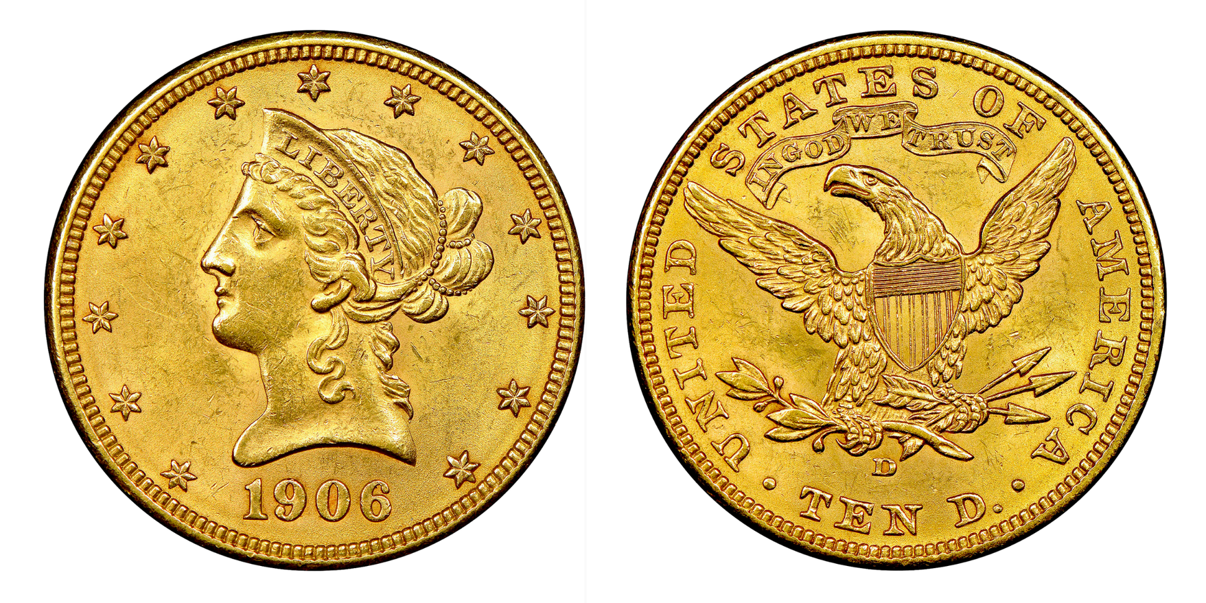 Liberty Eagle:  1838-1907