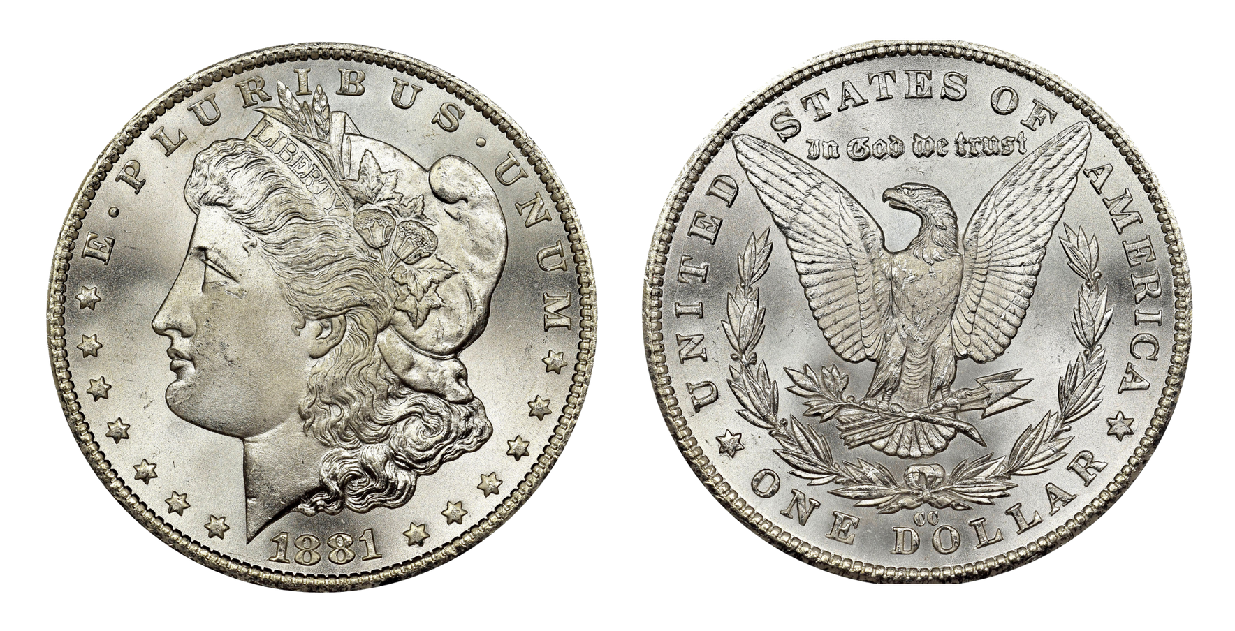 Morgan Dollar:  1878-1904 
