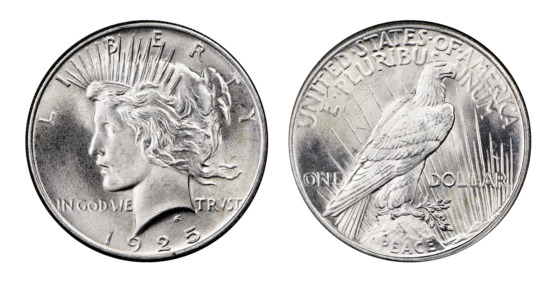 Peace Dollar:  1921-1928 & 1934-1935