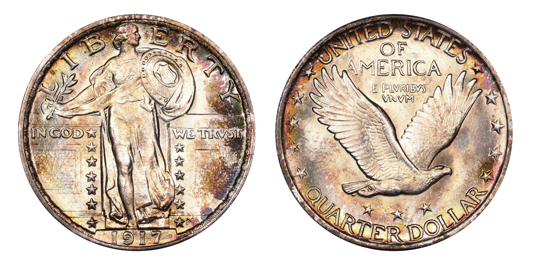 Standing Liberty Quarter:  1916-1930