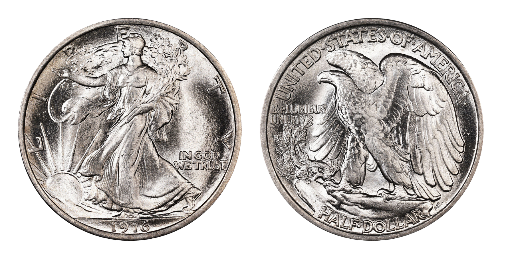 Walking Liberty Half:  1916-1947