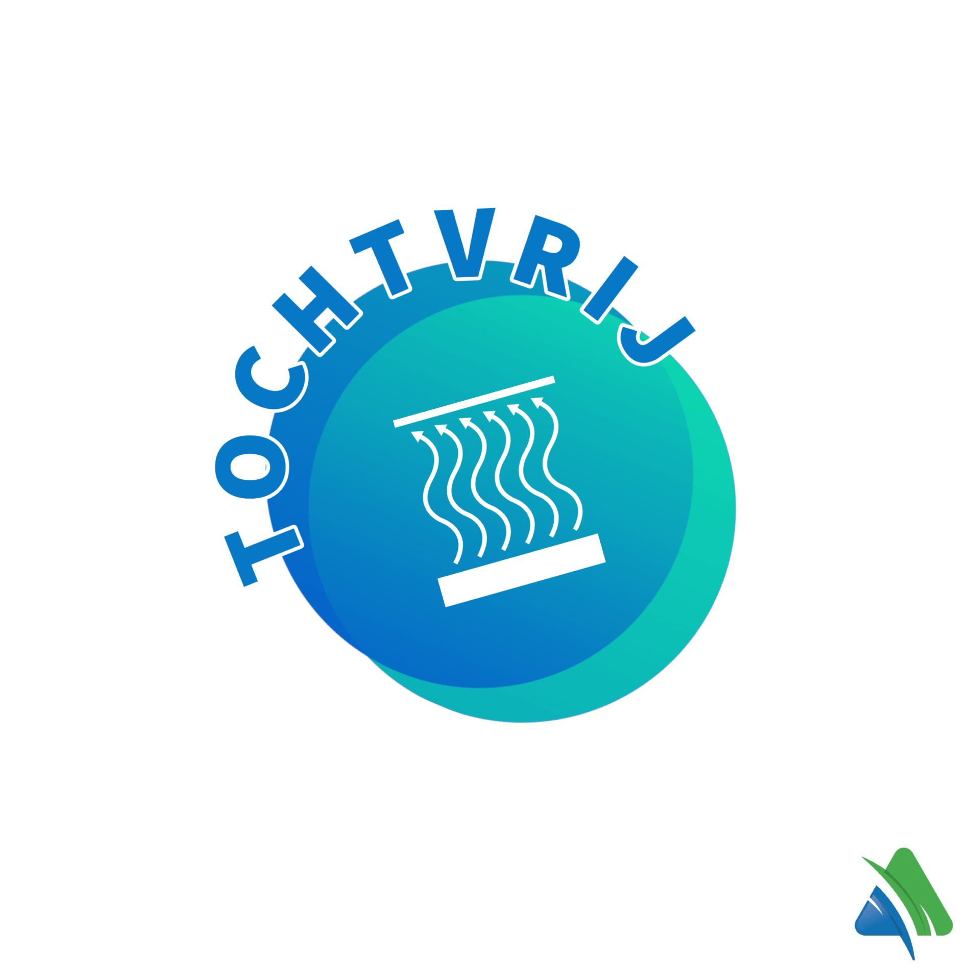 Een logo voor een bedrijf genaamd tochtvrij