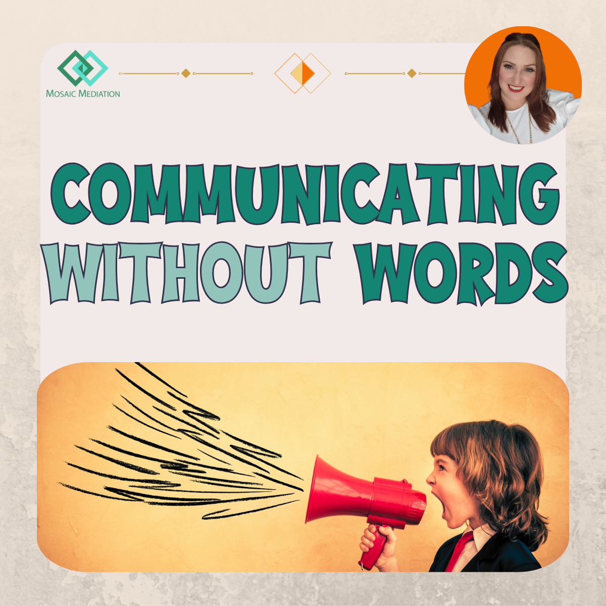 'Communicating without words' - Mosaic Mediation