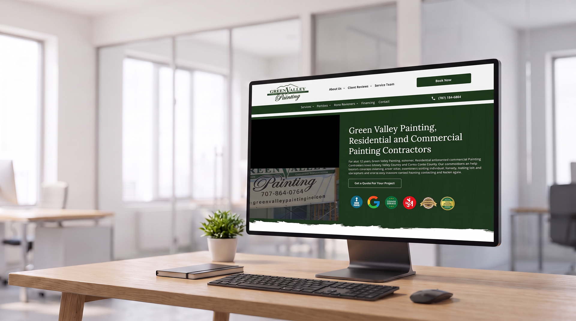 Green Valley Painting site