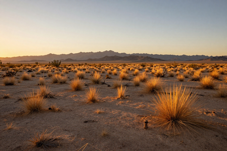 Sonoran Desert landscape in southeastern Arizona near Douglas