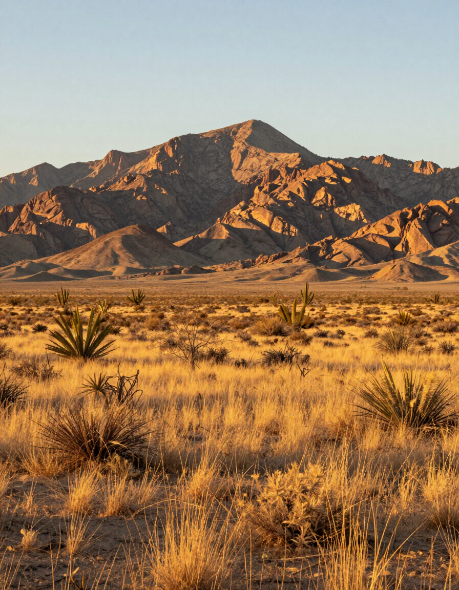High desert landscape near Sierra Vista, AZ showing Huachuca Mountains — the terrain where local pets encounter desert hazards