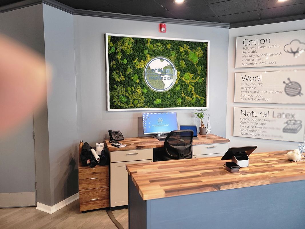 Reception Moss Wall