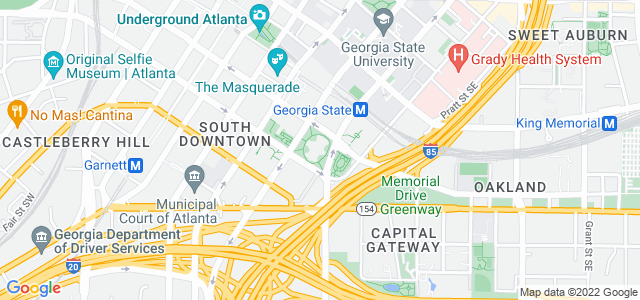 Map of business location