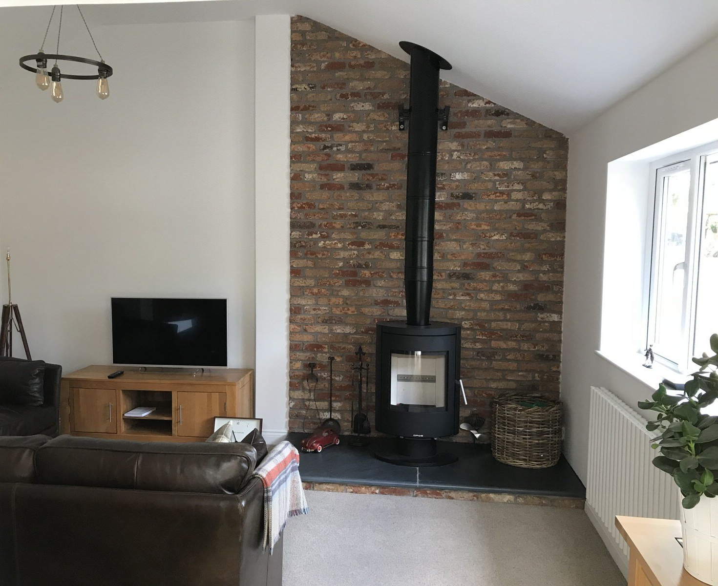 Interior view of property, which has undergone a total renovation by Rawlinson Construction 