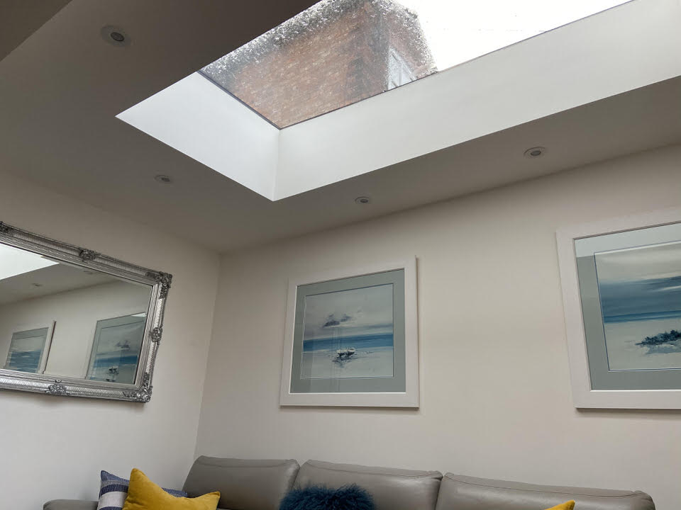 Light-filled interior with contemporary finishes in renovated Knutsford home