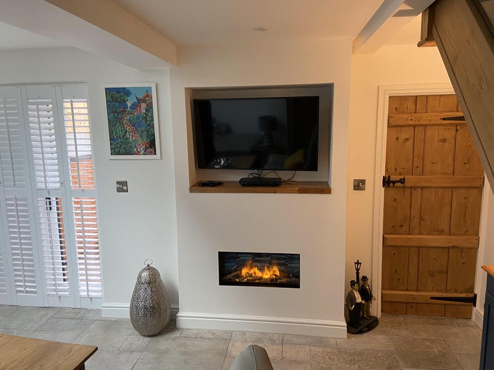 Modern interiors in full turnkey renovationand extension in Cheshire home