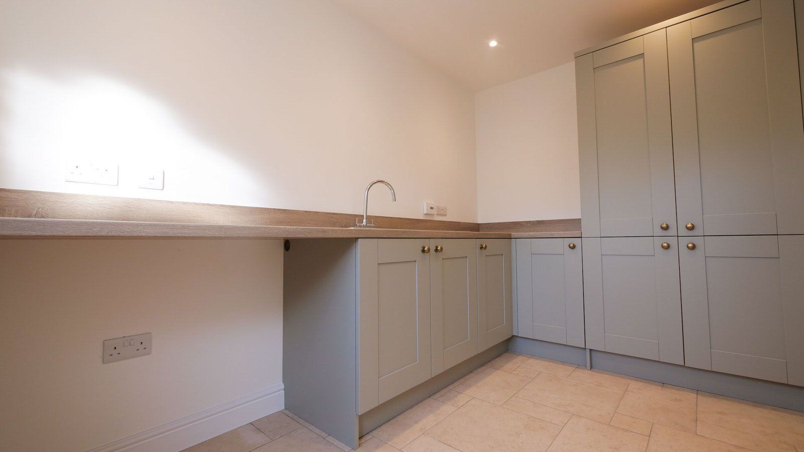 Utility space in Cranage new build home