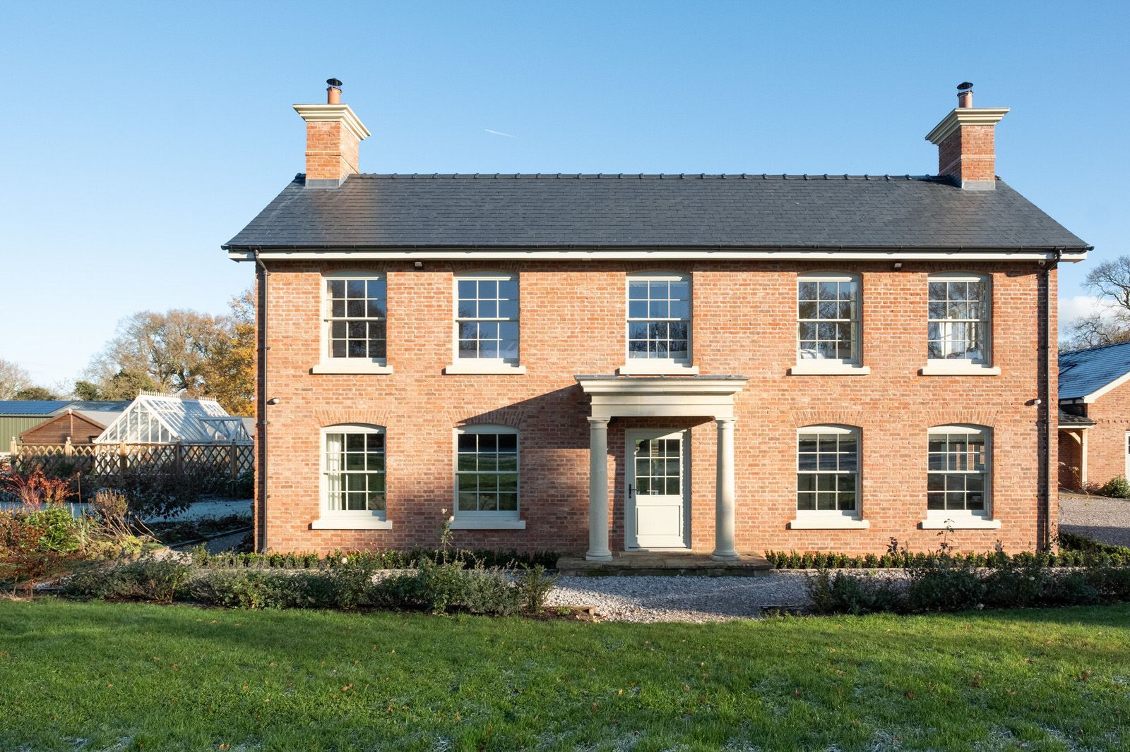 New family home in a traditional style built in Cheshire by Rawlinson Construction