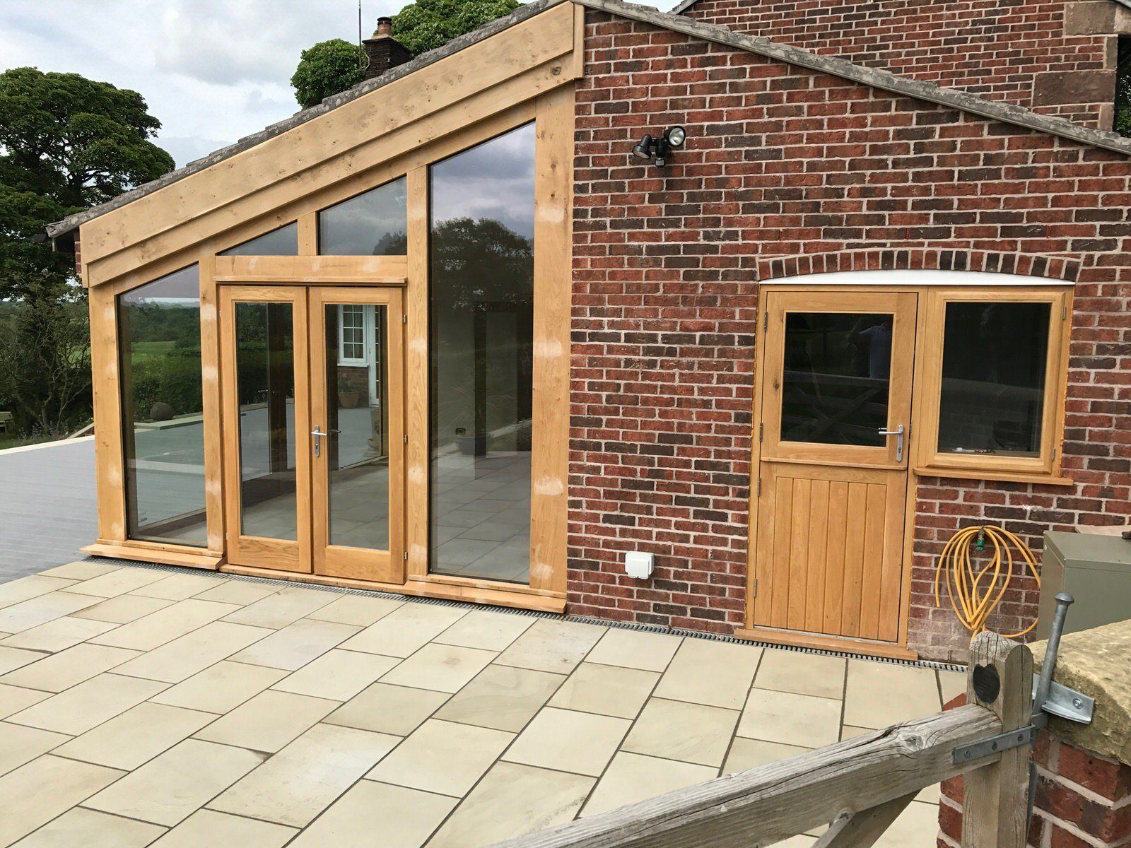 Contemporary rear extension in Cheshire developed by Rawlinson Construction