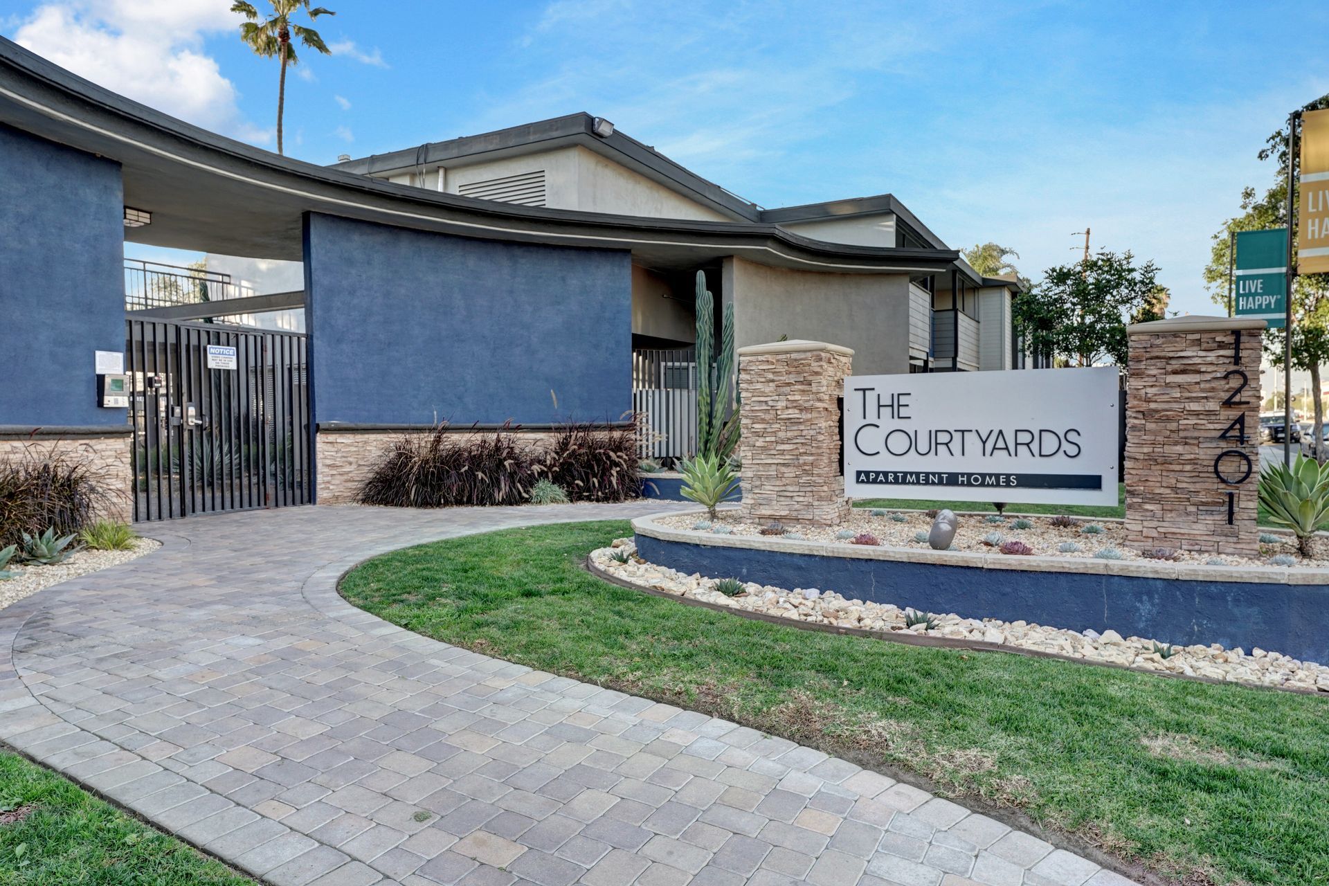 Photo gallery of Interior and Exterior shots of The Courtyards and Tierra Palms Apartments