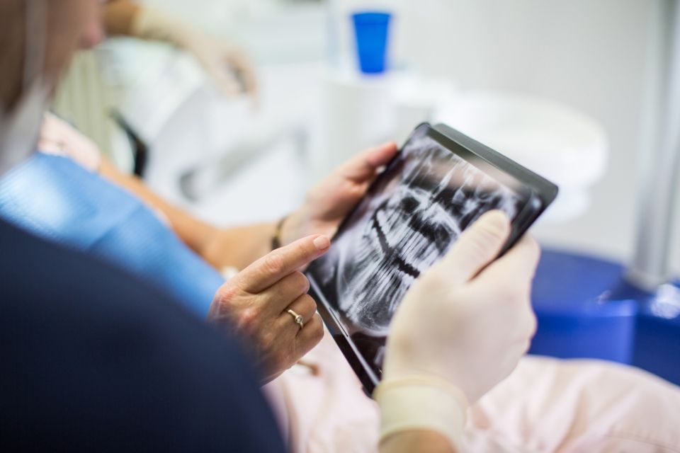 radiografia dentale