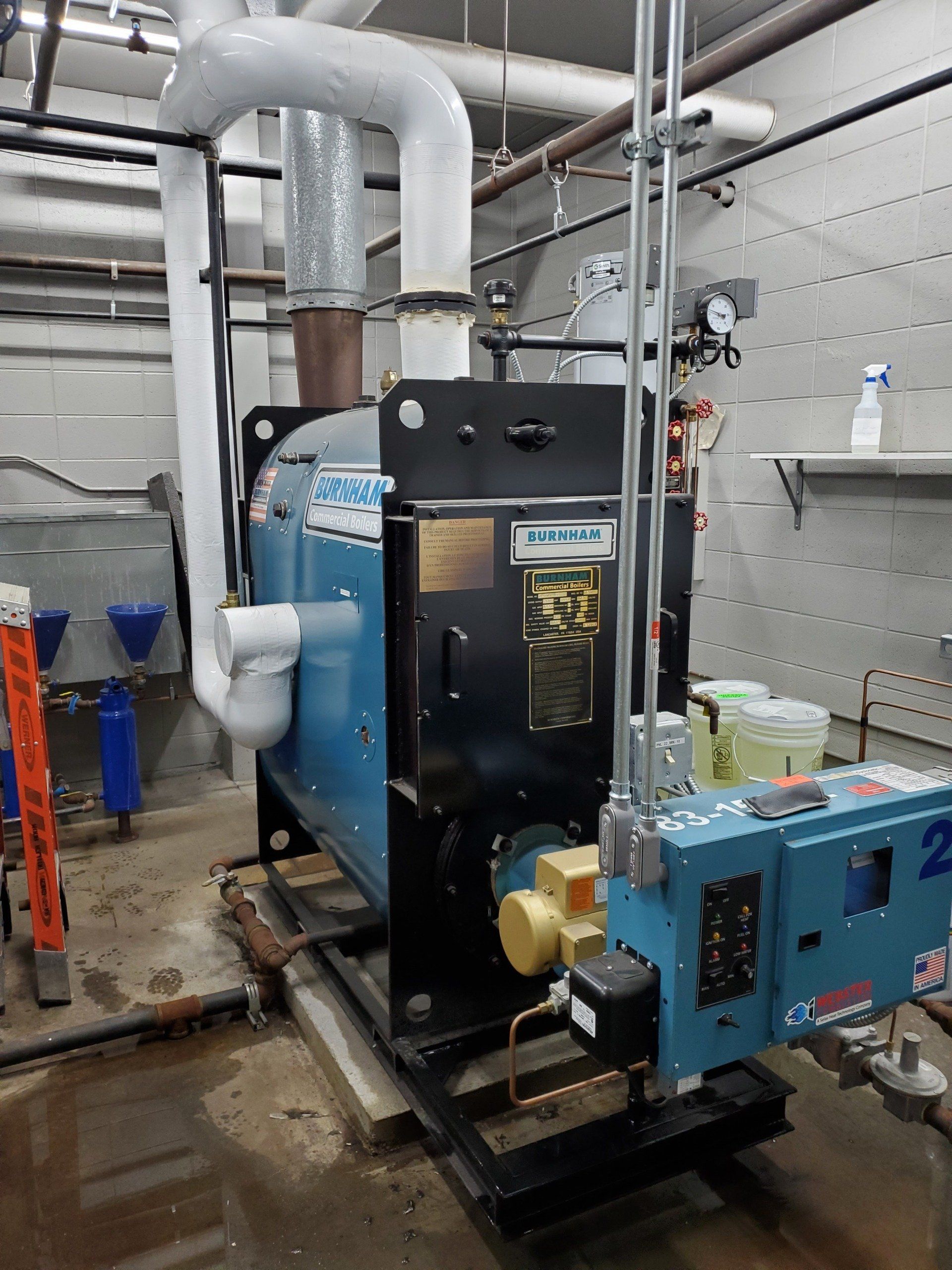 HVAC Tech Working — Neenah, WI — Central Temperature Equipment Service Inc.
