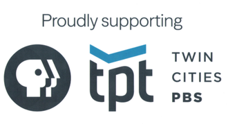The logos for PBS and Twin Cities PBS (tpt) with the text The logos for PBS and Twin Cities PBS (tpt) with the text