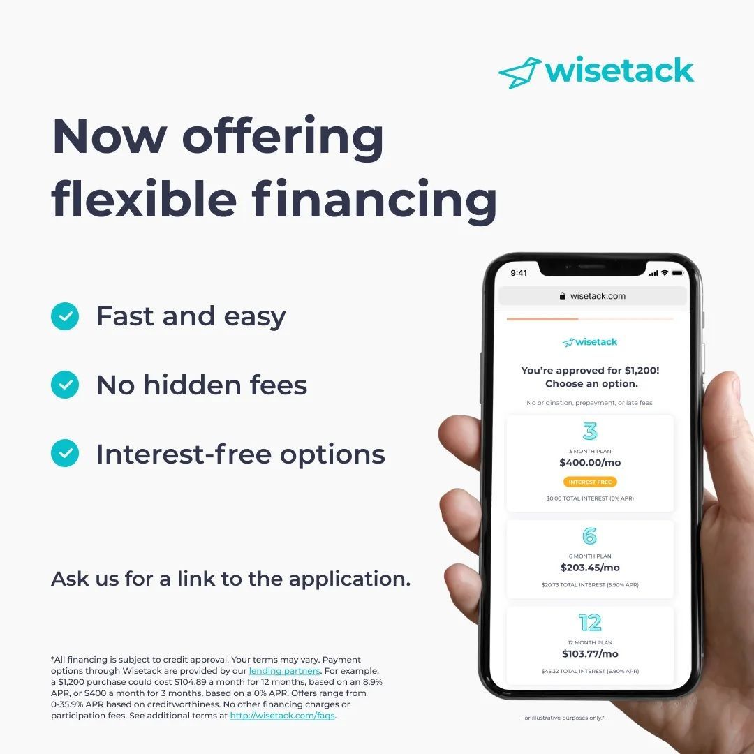 Flexible Financing Offers
