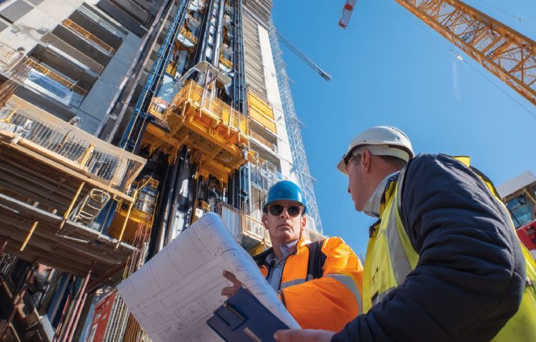 elevator consulting leading client to elevator installation plans