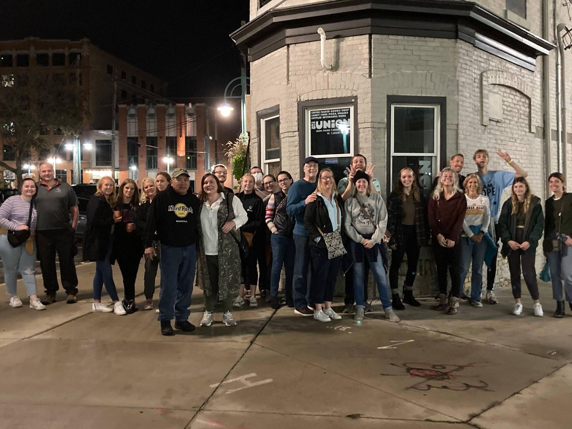Third Ward Ghost Tour Milwaukee Group