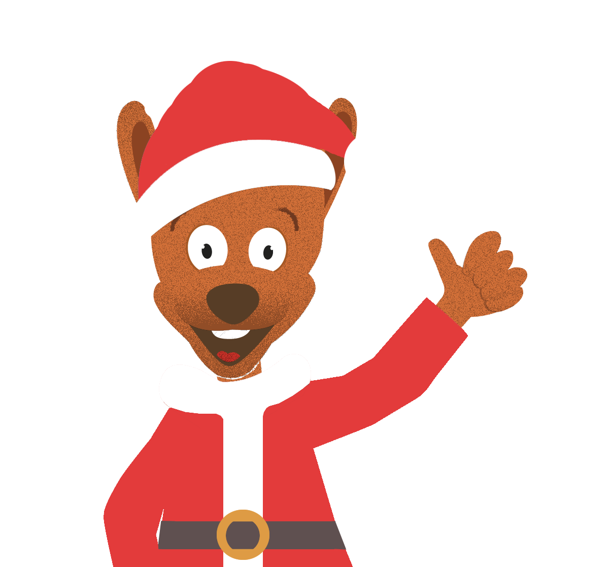 mascotte djuringa juniors pour Noël