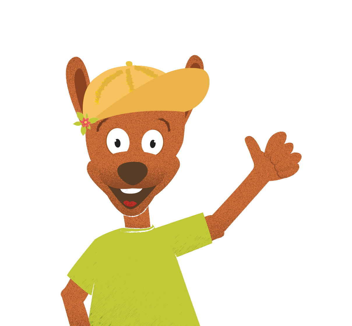 mascotte djuringa juniors pour le printemps