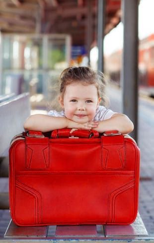 valise enfant pour la colonie de vacances