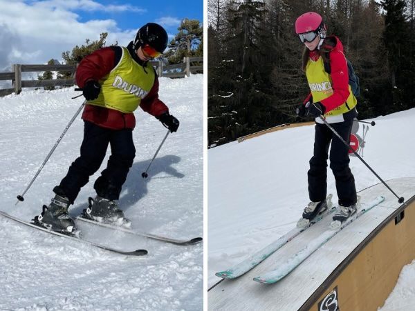 colonie sports d'hiver ski