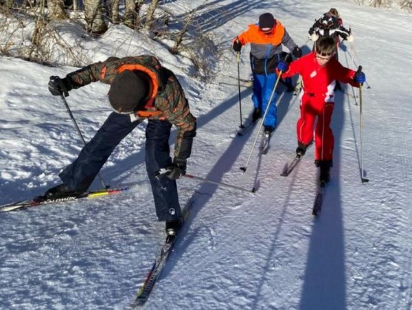 sport d'hiver en colonie de vacances