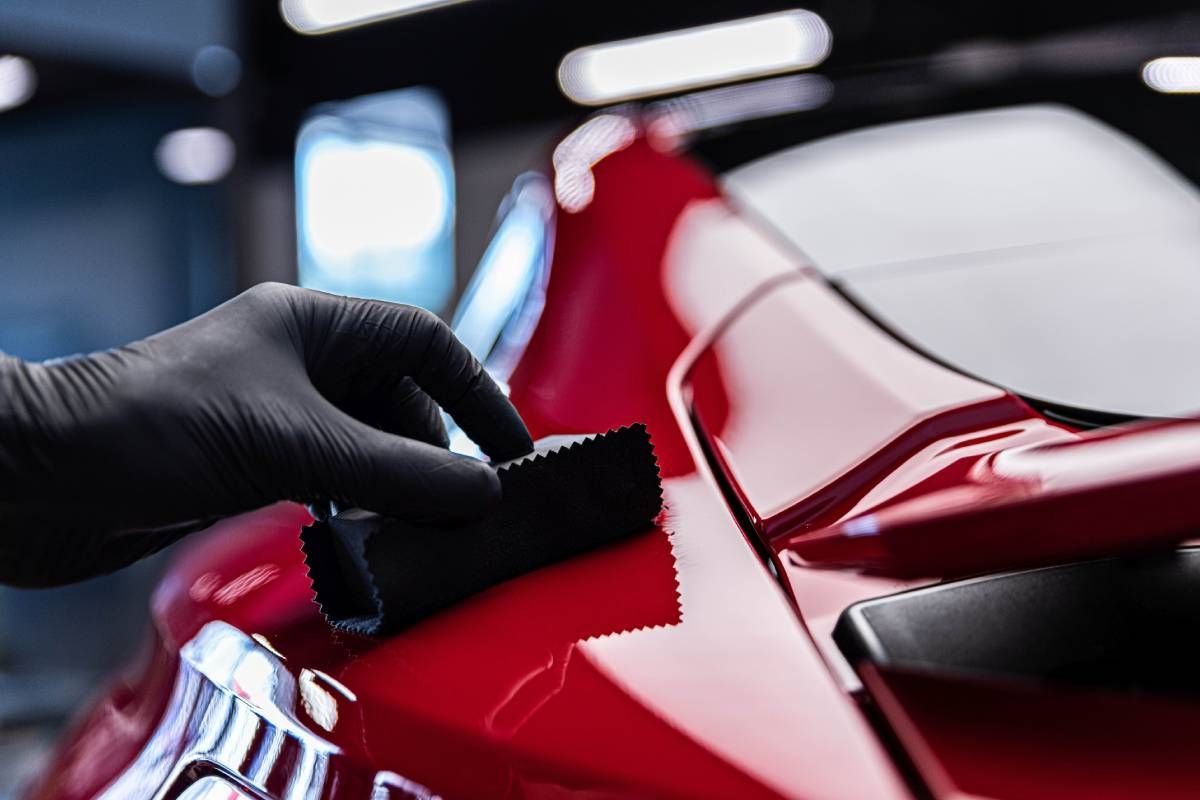 Application of a ceramic coating near Paris, Kentucky (KY)
