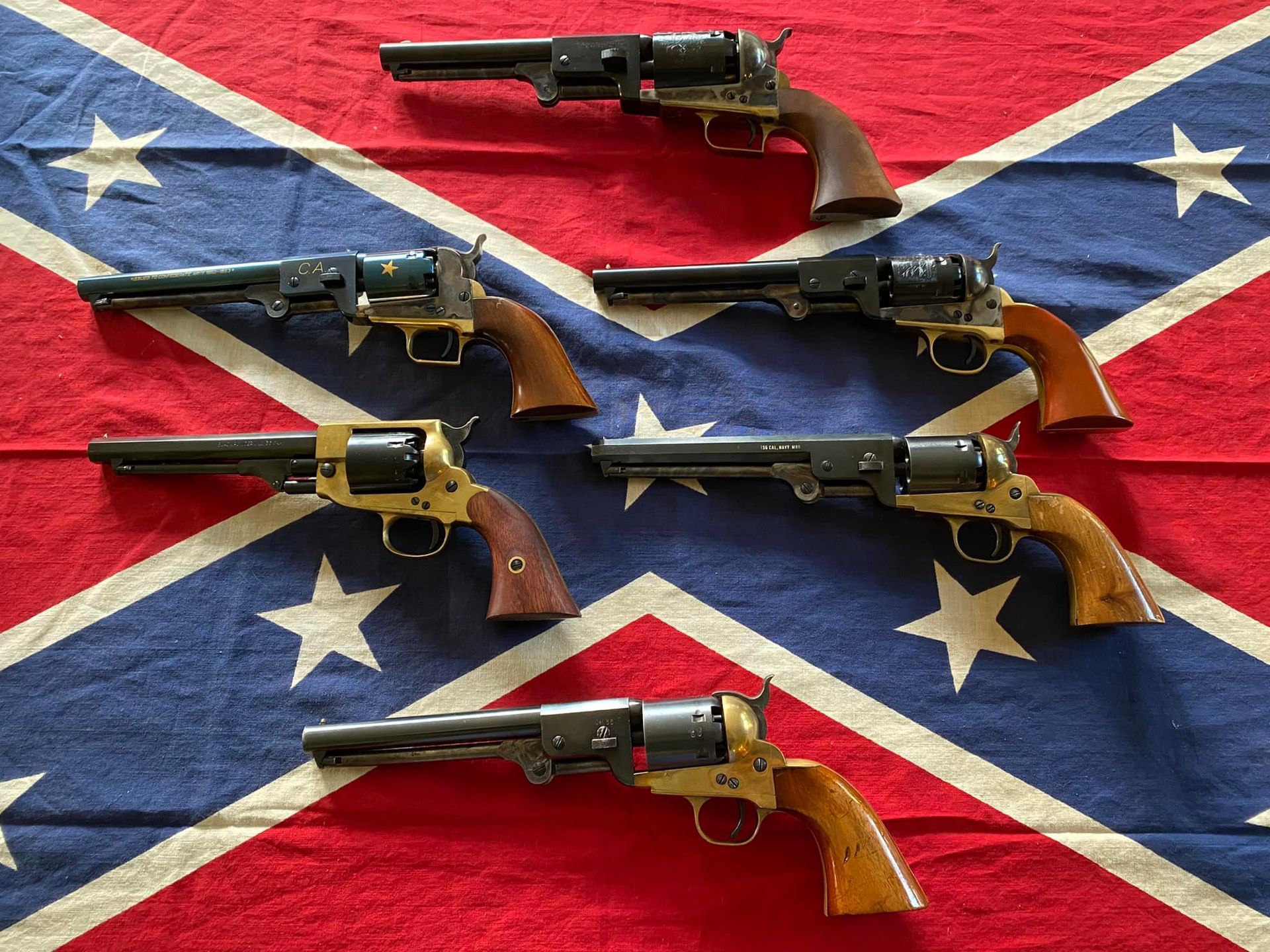 Collecting Replica Confederate Percussion Revolvers