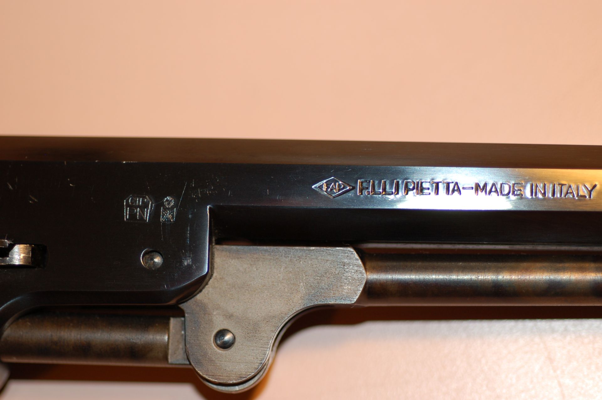 Pietta makers mark