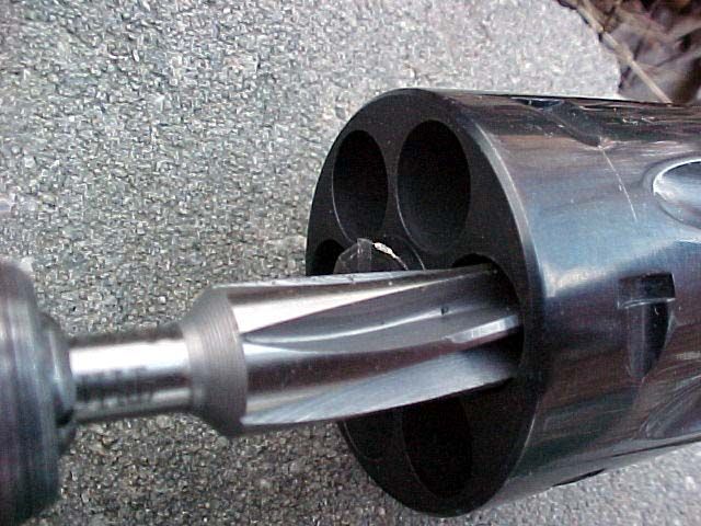Revolver cylinder chamber sizes