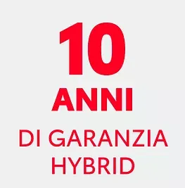 10 Anni garanzia Hybrid