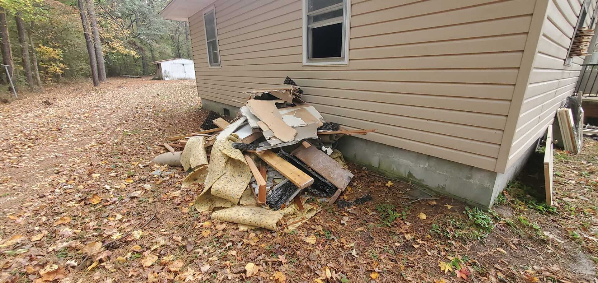 Yard Waste And Debris Removal In Elizabeth City, NC Hall's Hauling