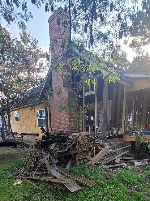 demolition debris removal, construction cleanups, best junk removal company in elizabeth city nc, hall's hauling & junk removal