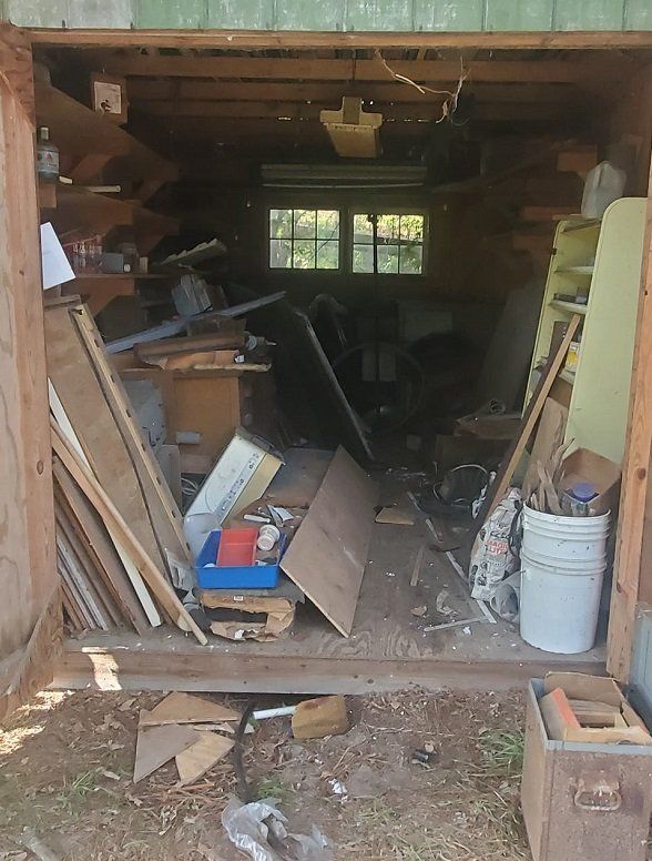 garage cleanouts, cleanout services, best junk removal companies near me, elizabeth city nc, halls hauling and junk removal