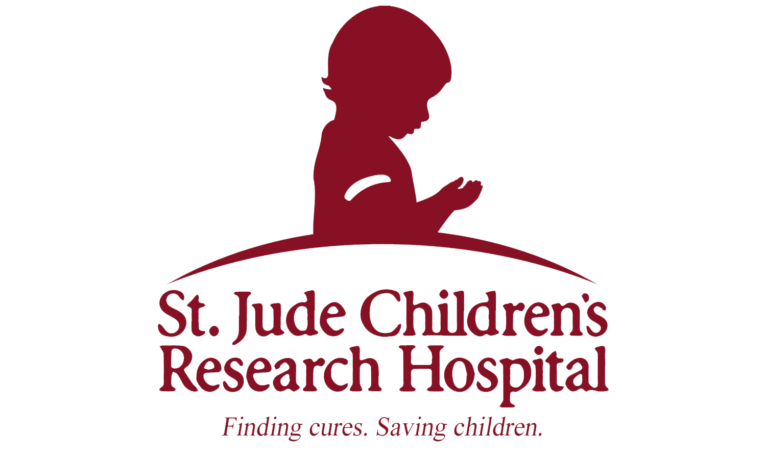 The logo for st. jude children 's research hospital