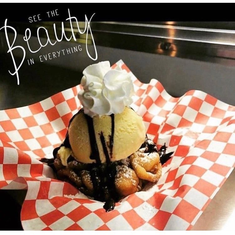 Fantasy Funnel Cake Funnel Cake Ice Cream Bowls