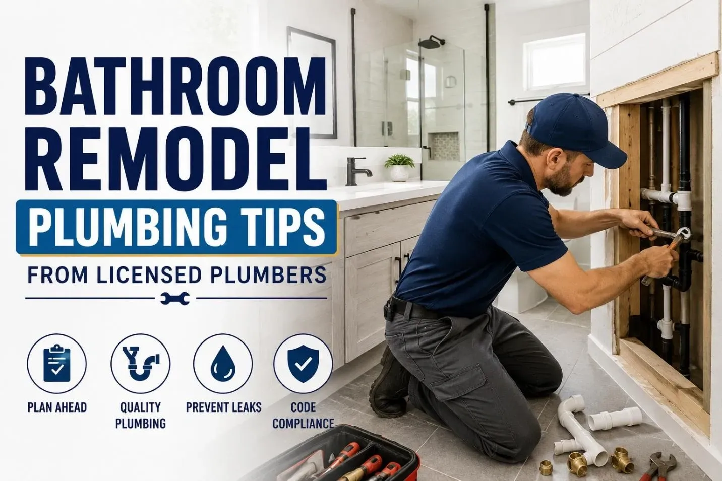 Bathroom Remodel Plumbing Tips