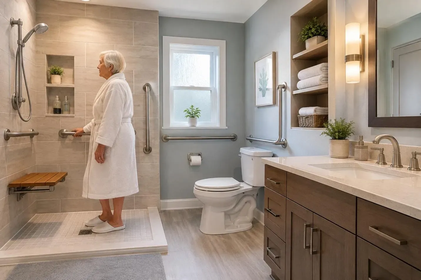 Bathroom Remodeling for Seniors
