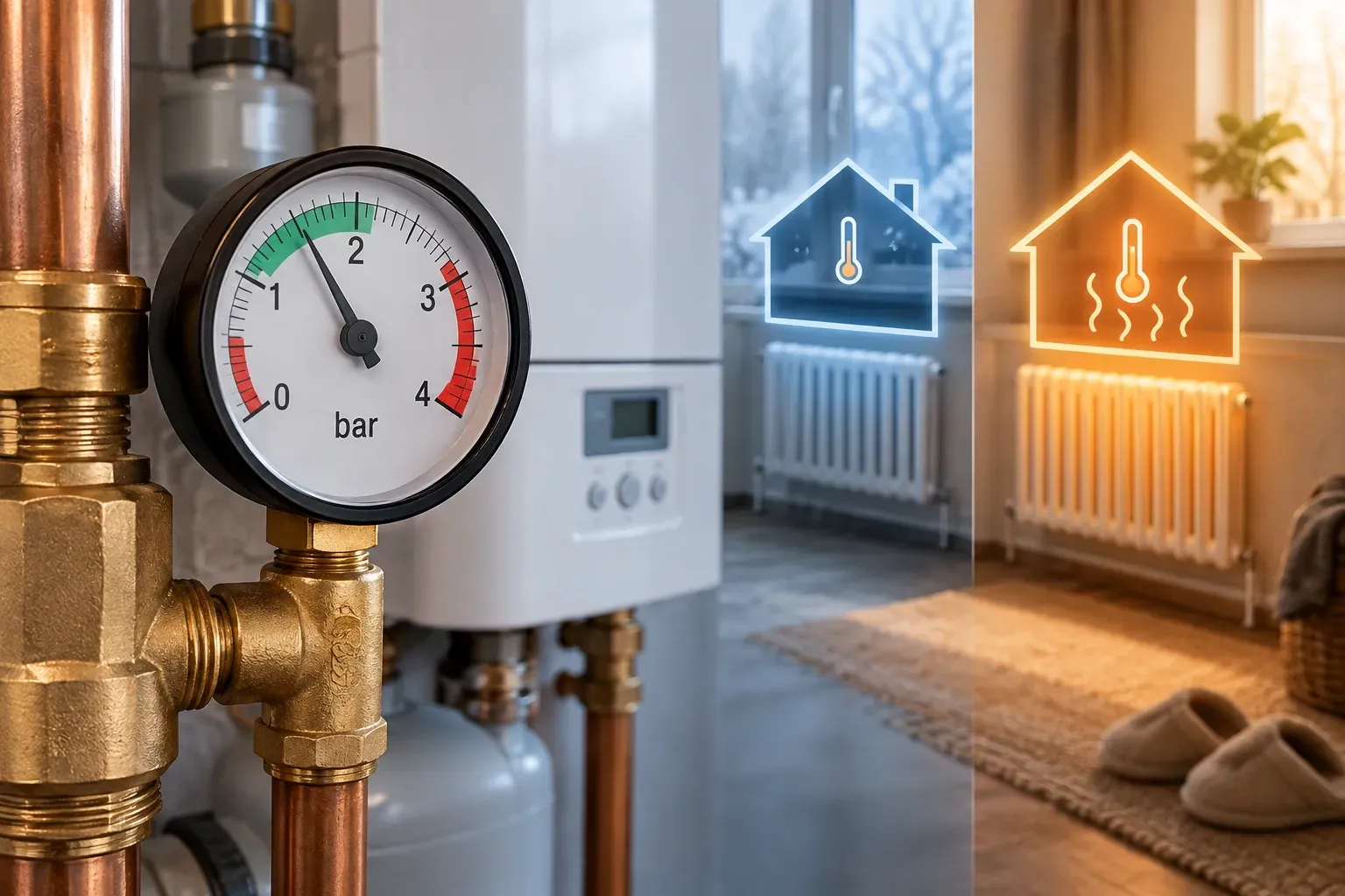 Boiler Pressure for Home Heating