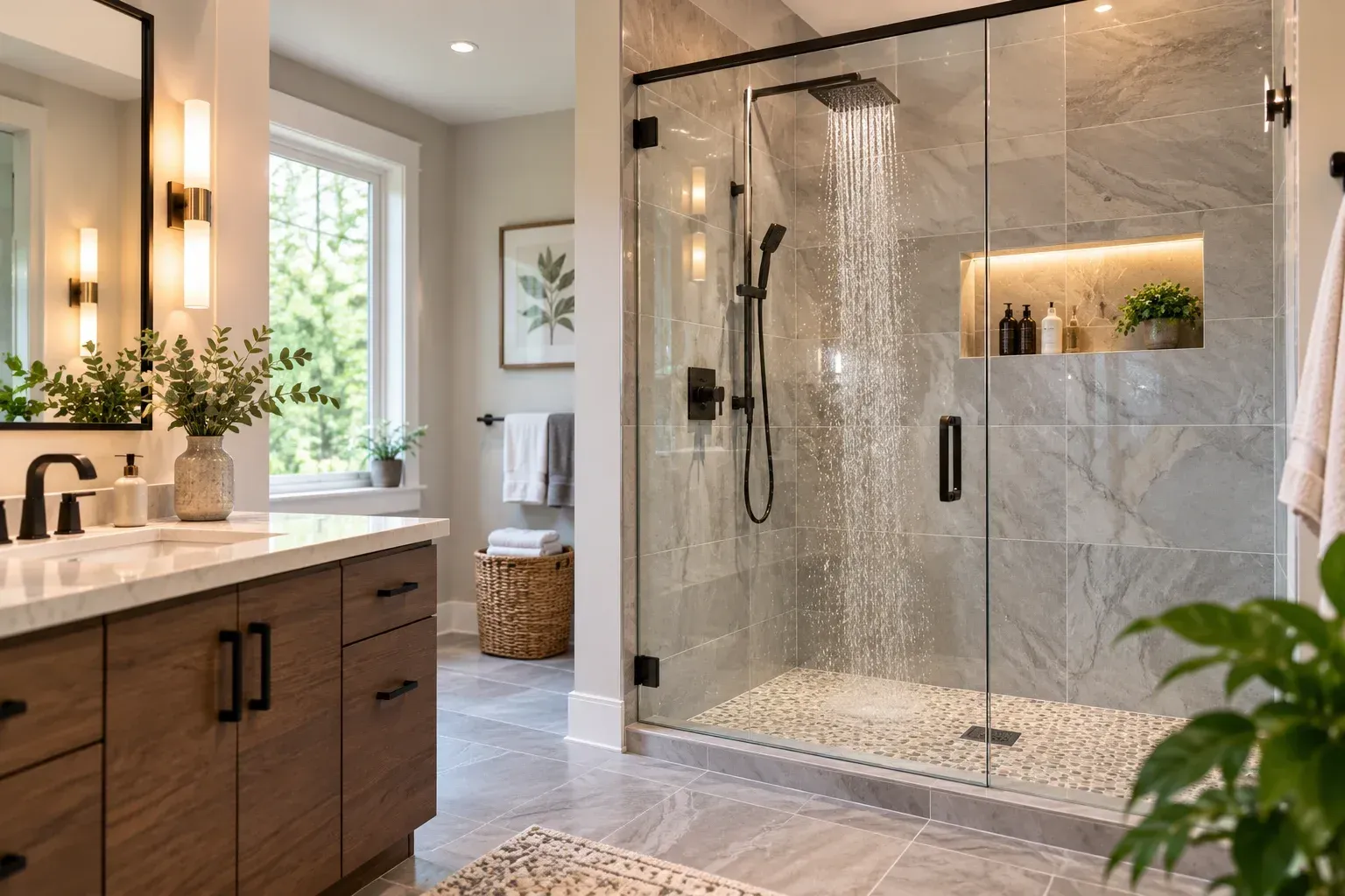 Custom Shower Installation