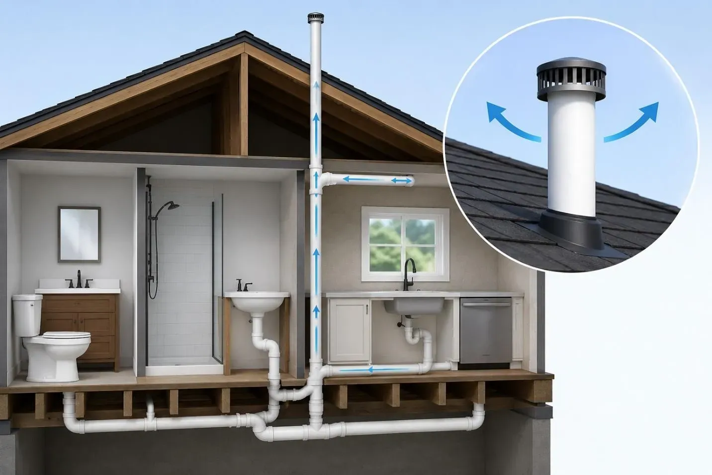 Drain Vent Pipe