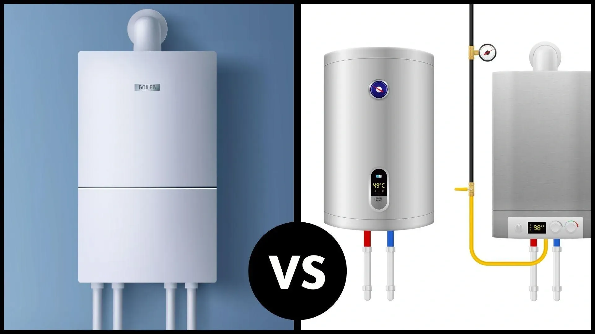 Gas vs Tankless Installation
