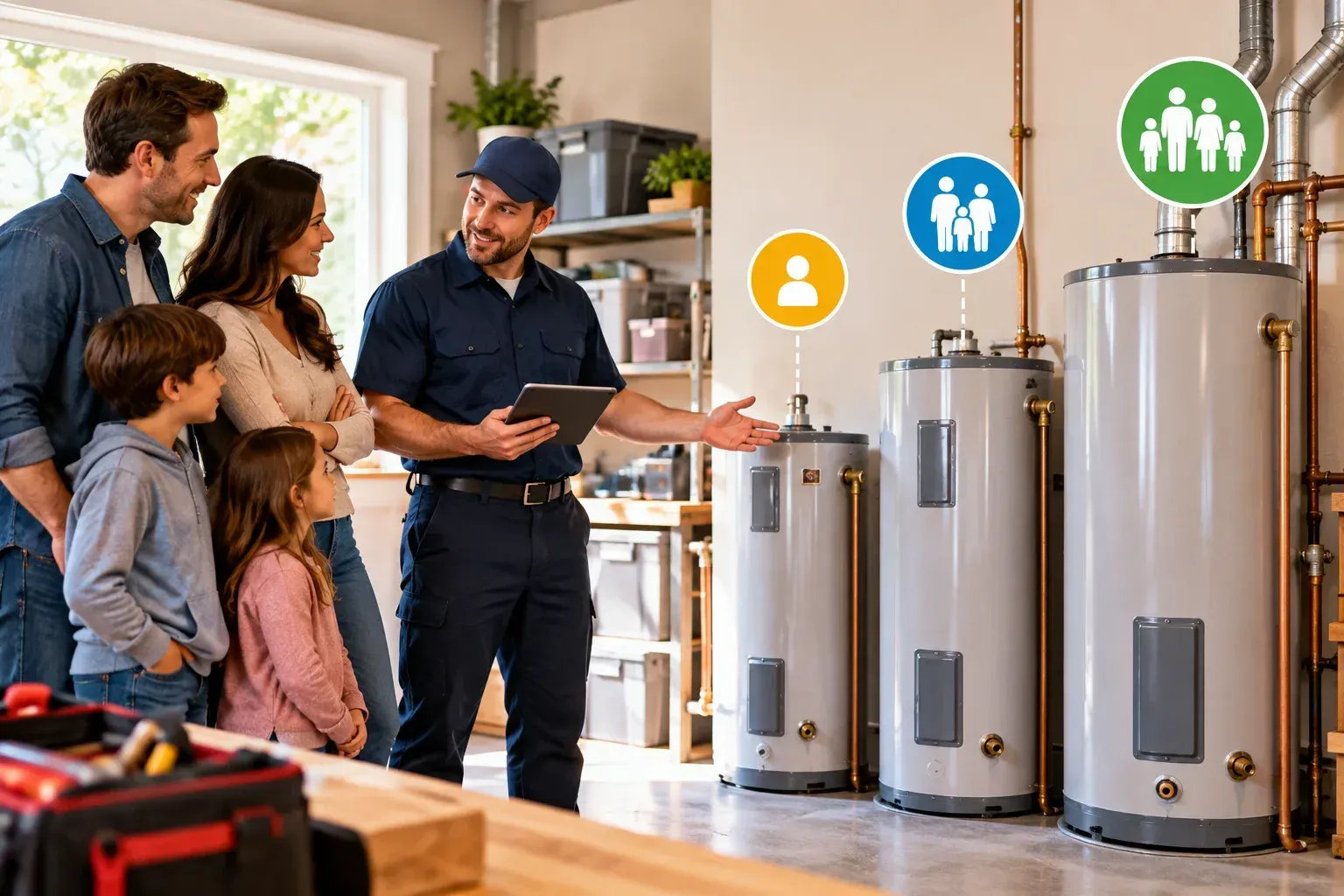 Water Heater Size
