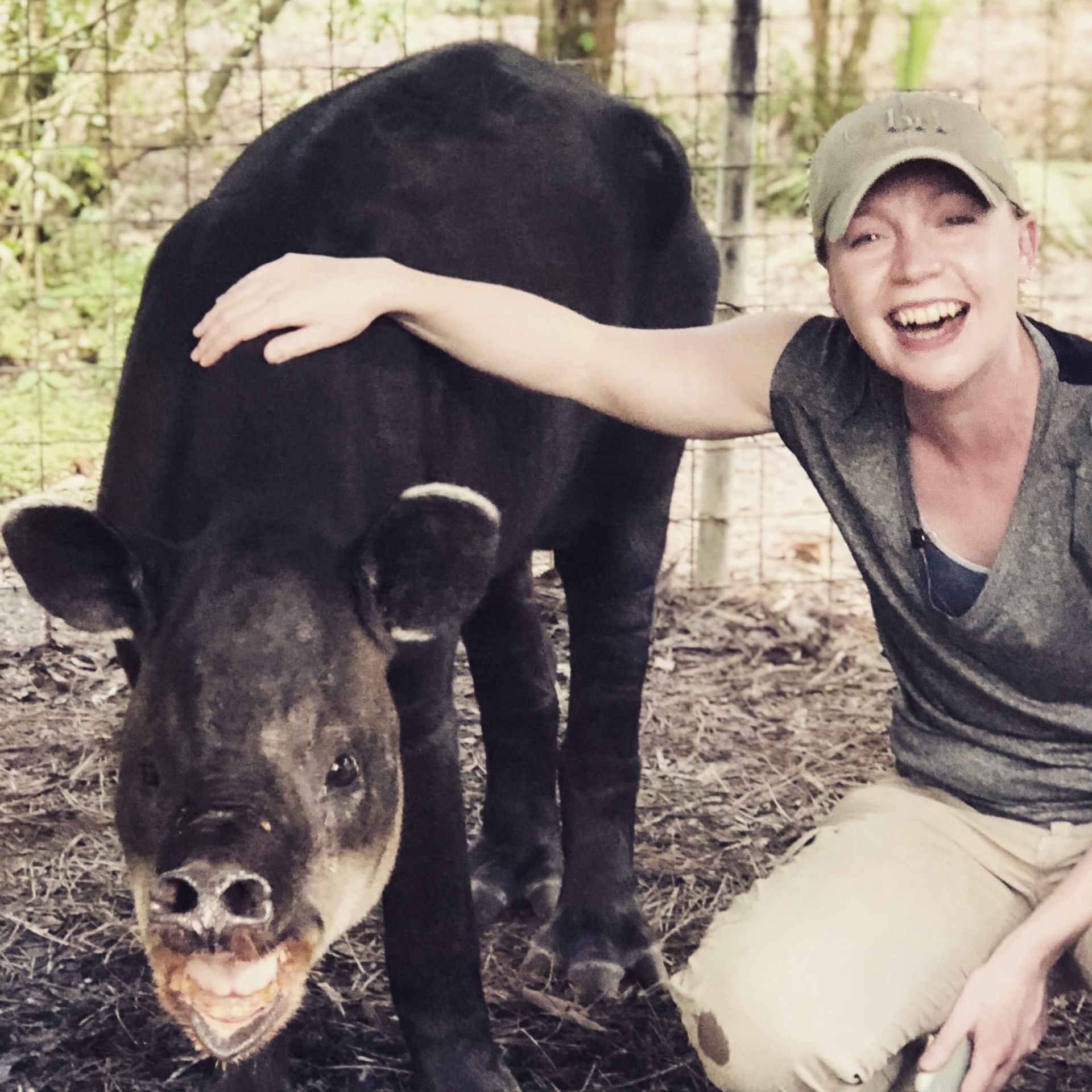 Michelle Kneeland, DVM, Wildlife Veterinarian.