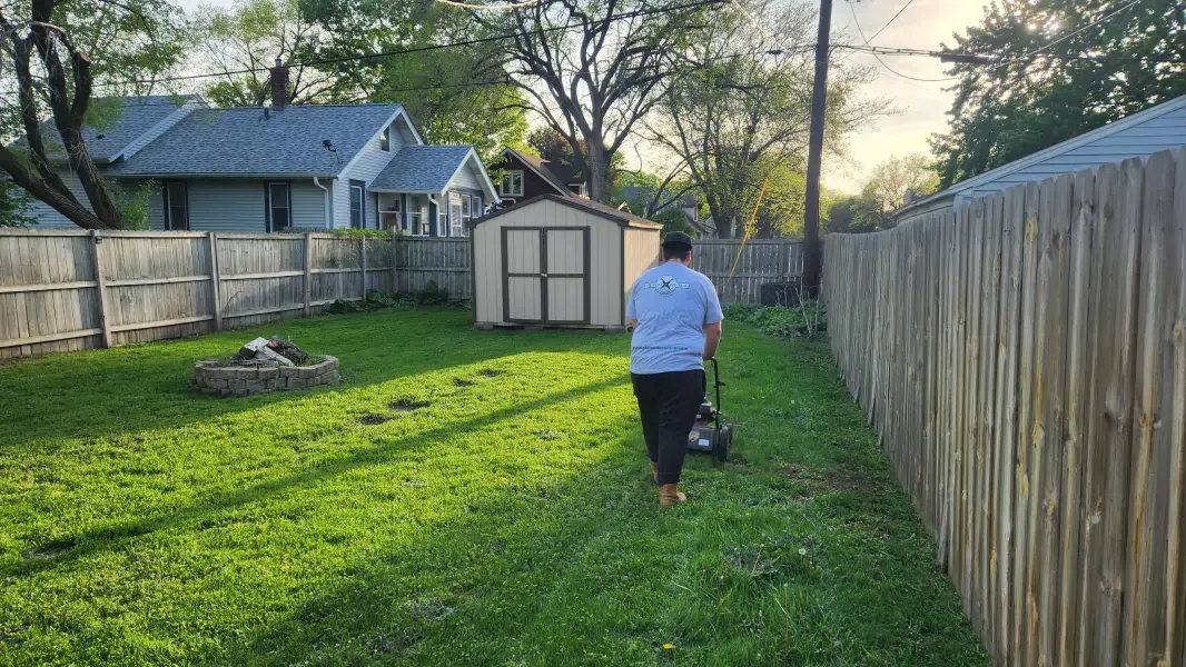 Professional lawn mowing in St Paul MN with SilverBlade Lawn and Landscape