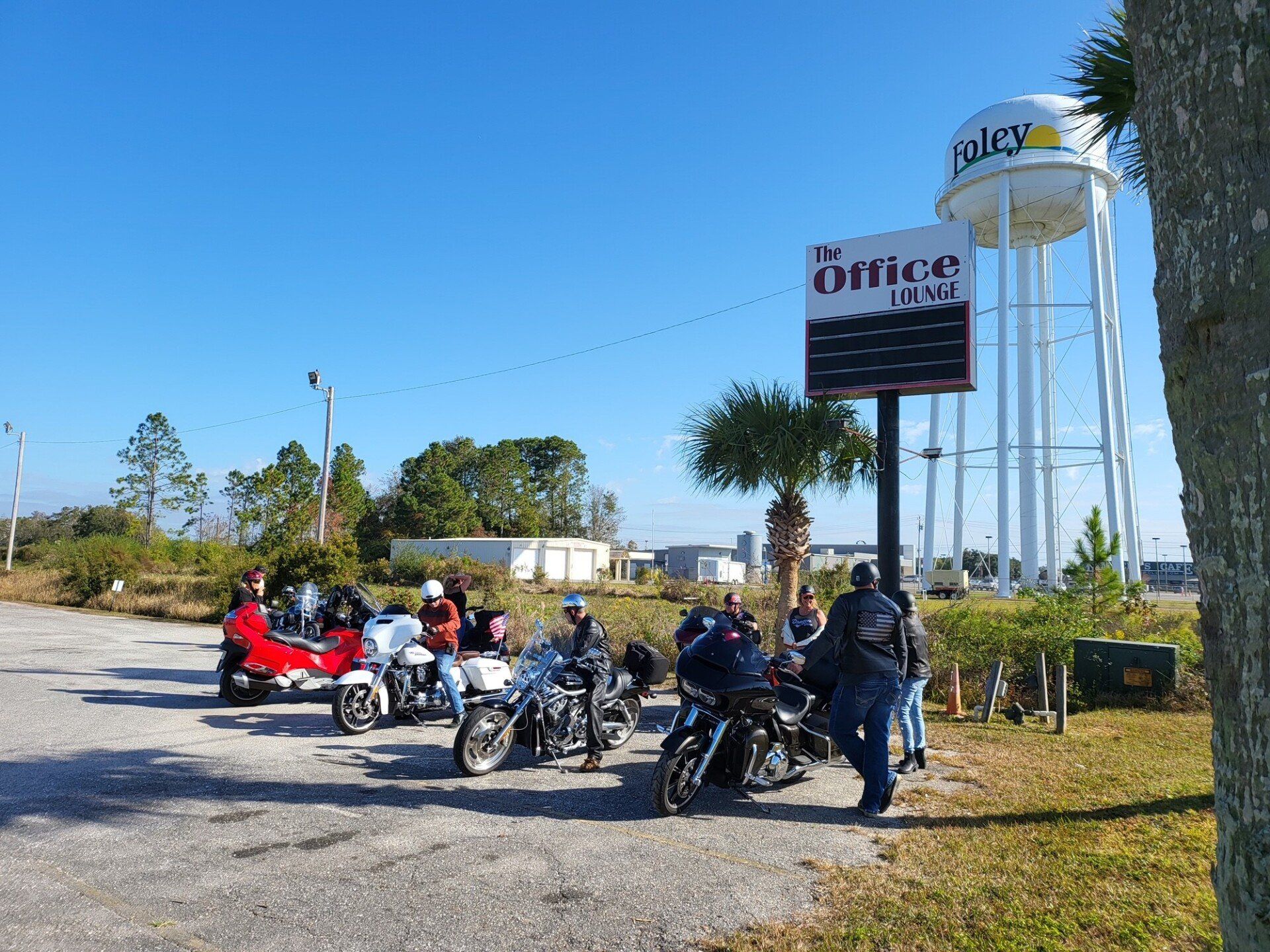 A Group Of Riders And Their Bike | Foley, AL | The Office Lounge